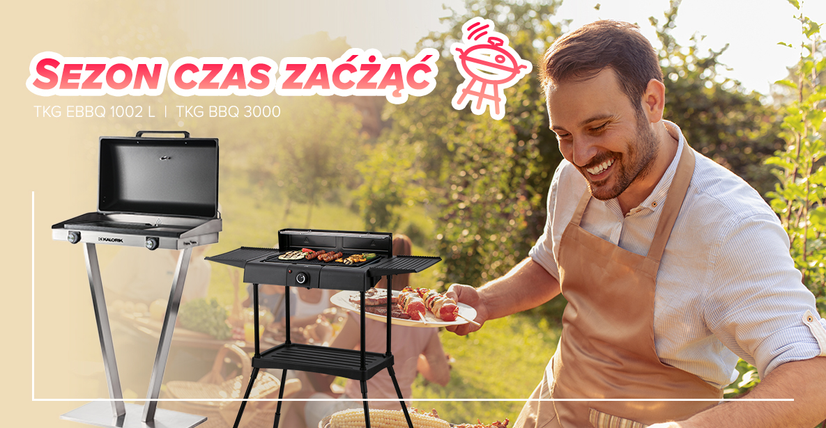Grille elektryczne ogrodowe BBQ